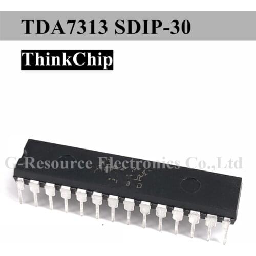 10 pcs) TDA7317 SDIP-30 7317 DIP30 FIVE BANDS DIGITAL CONTROLLED GRAPHIC EQUALIZER