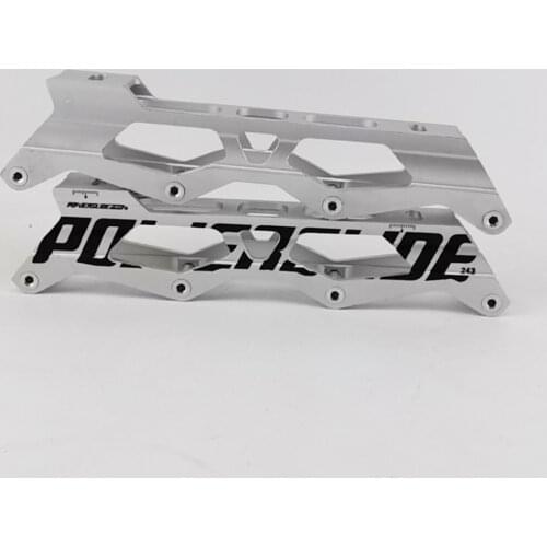 100% Original Powerslide Frame Imperial Inline Skating Frame 219mm Rockered 231 243mm Flat Chassis Slalom Skates Rocking Basin