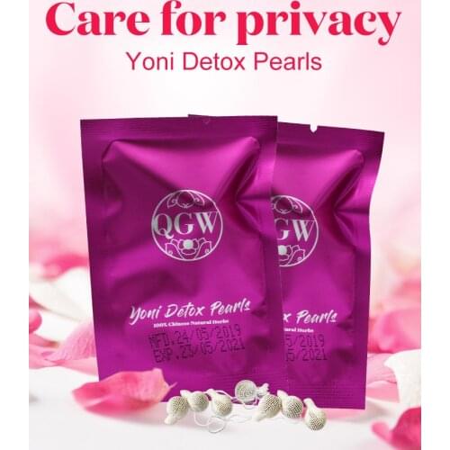 20 Pieces/Lot QGW Beautiful life tampon clean point tampons vaginal detox pearl hygiene products