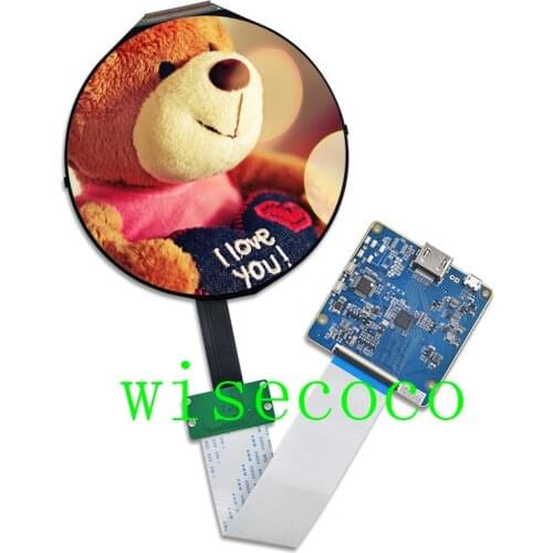 5 Inch Round Screen 1080*1080 TOP050MIPI10801080R LCD Display MIPI Controller Board Diy Project
