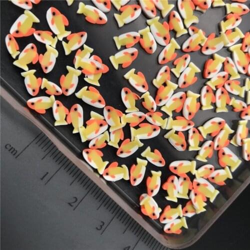 60g Fish Polymerclay,Soft Clay Sprinkle For Kids Diy/Craft Diy Making/Nail Art/Scrapbook Decoration/Craft Filler