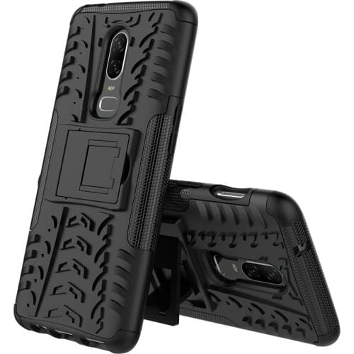 Armor Case For Oneplus 5 5T 6 6T Shockproof Hard Rubber Silicon PC Protective Shell For Oneplus 7 Pro Back Phone Case Cover