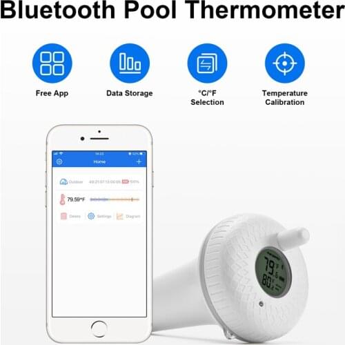 Inkbird Pool and Spa Digital Floating Waterproof Thermometer Indoor Outdoor IPX7 Waterproof For Swimming Pool Fishpond Aquarium
