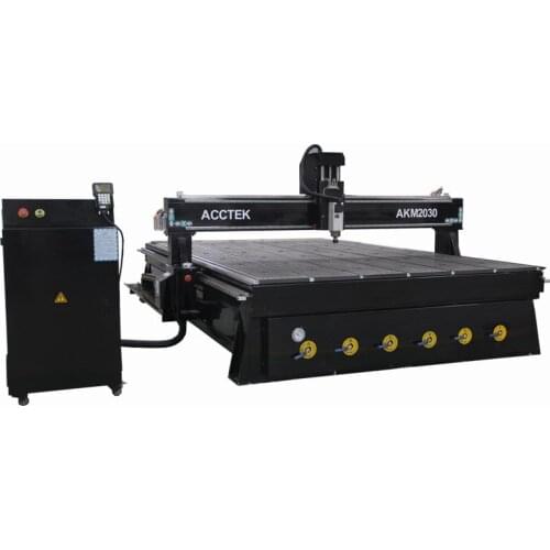 Wood Working Tools Cnc Machine 2030 Water Cooling Spindle Vacuum Table Cnc Router