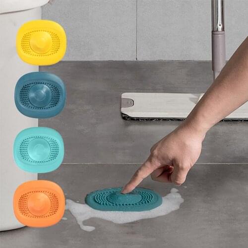 Sink Drain Strainer Anti-clog Hair Catcher Shower Bathtub Floor Filter Water Stopper Bathroom Kitchen Deodorant Plug Tools