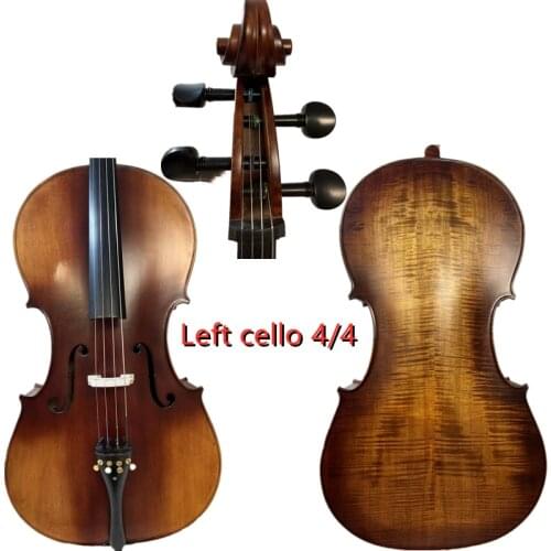 Copy Stradivari left Cello 4/4 Old spruce ,Full Size 100% Hand Made, Solid Wood