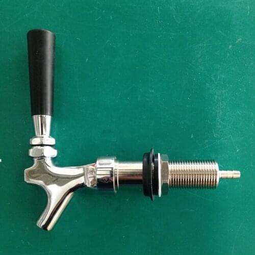 Beer barrel not adjustable beer faucet kegerator tap homebrew, Brass total length 100mm long beer faucet equipment/coffee faucet