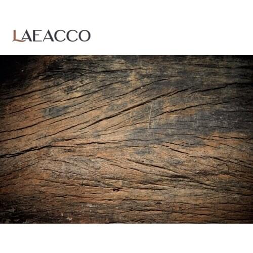 Laeacco Dark Black Vintage Wood Texture Wall Portrait Pet Food Photocall Background For Photography Vinyl Backdrop Photo Studio