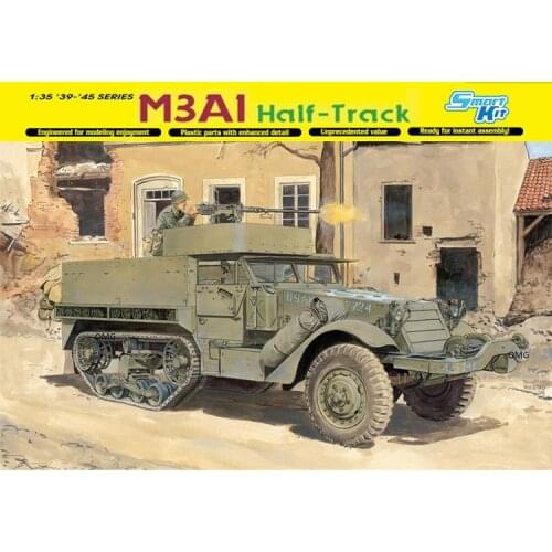 DRAGON 6332 1/35 Scale M3A1 Half-Track Model Kit