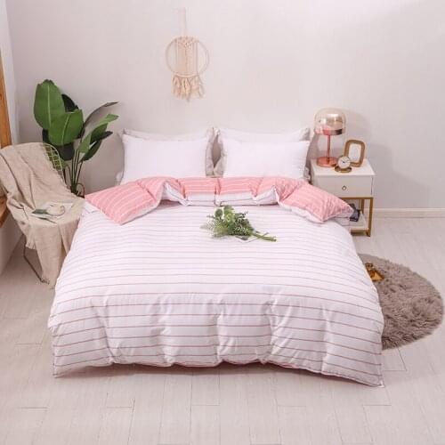 Stripes/bedding100%pure cotton single quilt cover, cotton bed cover quilt cover/pillow cover/single double quilt cover king size