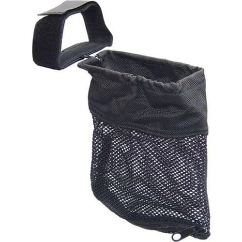 Hunting Bullet Shell Bag Military Gear Ammo Brass Shell Catcher Mesh Trap Nylon Mesh Bag Capture Black Collection Bag