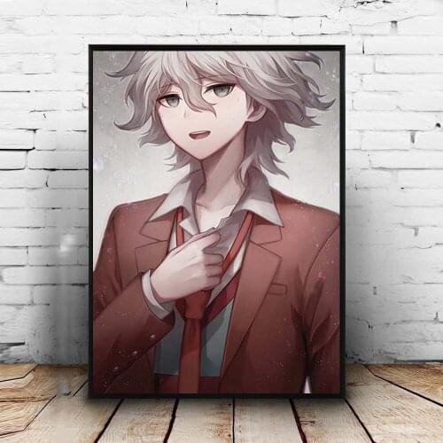 Posters Prints Wall Art Modular Modern Danganronpa Komaeda Nagito Anime Nordic Style Canvas Painting Bedroom Home Decor Pictures