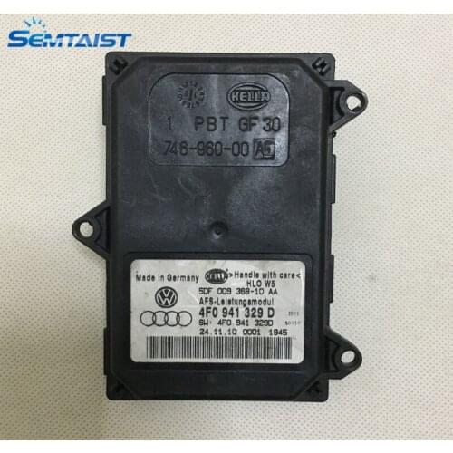 Semtaist Genuine OEM AFS Leistungs headlight part 4F0 941 329 D 4F0941329D 5DF 009 368-10 AA (used) free shipping post