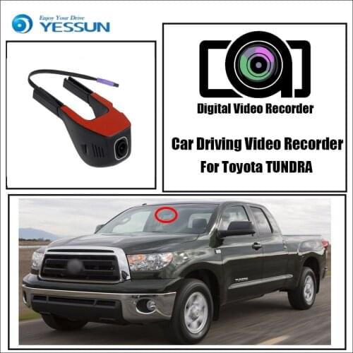 YESSUN for Toyota Tundra Car Driving Video Recorder Mini DVR Wifi Camera Novatek 96658 FHD 1080P Dash Cam Original Style