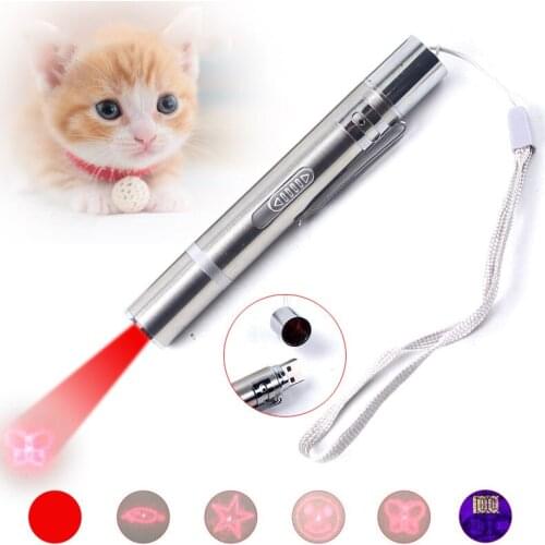 Cat Funny Toys LED Laser Pet Cat Toy Red Dot Laser Light Toy Laser Sight Pointer Laser Pen Interactive Toy with Cat