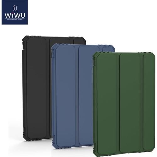 WiWU Protective Case for iPad 10.9 11 12.9 inch 2020 PU Leather Case for iPad Mini 4 5 Full Cover Protection for iPad 10.2 10.5
