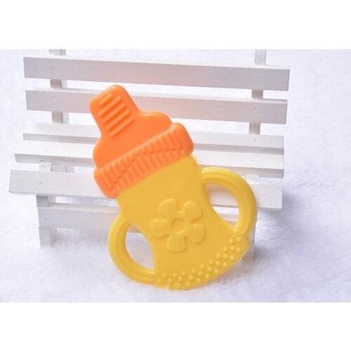 1000pcs Fruit Grape Banana Watermelon Baby Teether Silicone Chew Baby Teething Gift Toddler Toys