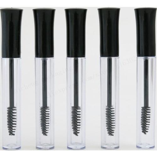 200 x 5ml Top Quality Clear Eyelash Tube Mascara Cream Vial Container Fashionable Refillable Bottles Makeup Tool Accessories
