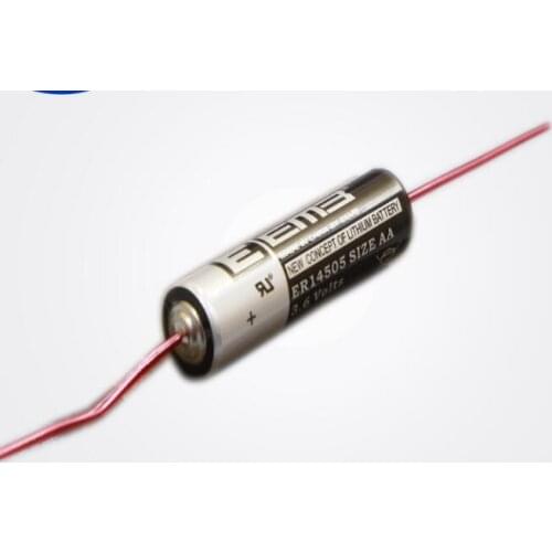 40PCS Free Shipping EEMB ER14505 AA 3.6V 2400mAh Lithium Battery ER14505 Band welding needle