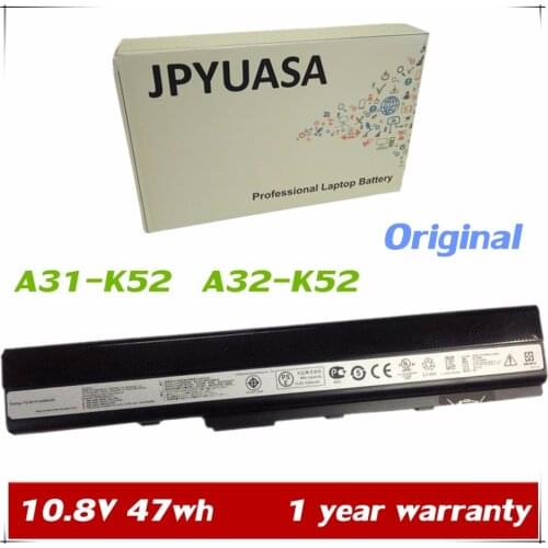 7XINbox 10.8V 47wh 4400mAh A31-K42 A31-K52 A32-K52 A41-K52 Laptop Battery For Asus A42 A52 K42 K52 K52D K52DE K52N K52f K52J A62