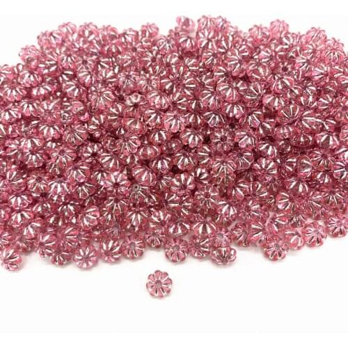 200pcs/lot 6mm Acrylic Beads Spacer Loose Beads For Jewelry Making Accessories DIY Bracelet Earring Making#QC21