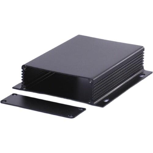Aluminum project box extruded enclosure electrical case wall-mounting 104(4.09")X28(1.1")X120(4.72")mm DIY NEW wholesale