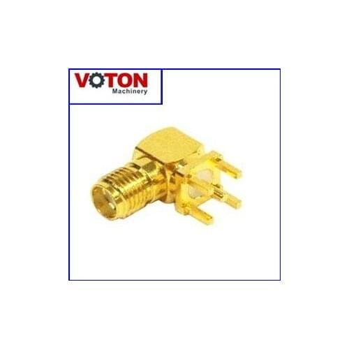 Free shipping SMA Female 90 degree for pcb connector