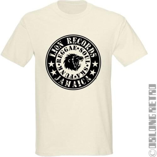 Retro REGGAE records T-SHIRT - MUSIC Jamaica ska soul rasta wear haile selassie