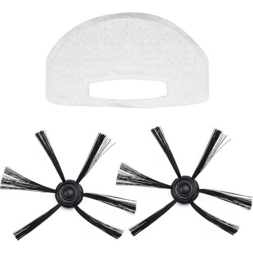 3PC Vacuum Cleaner Parts Side Brush Filter Kit Original For Isweep S320 Vacuum Cleaner Sweeper Accessories Cleaning Brush Filter