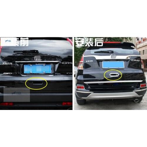 Lapetus Accessories For Honda CRV CR-V 2012 2013 2014 2015 2016 ABS Rear Door Handle Bowl Cover Trim 1 Pcs