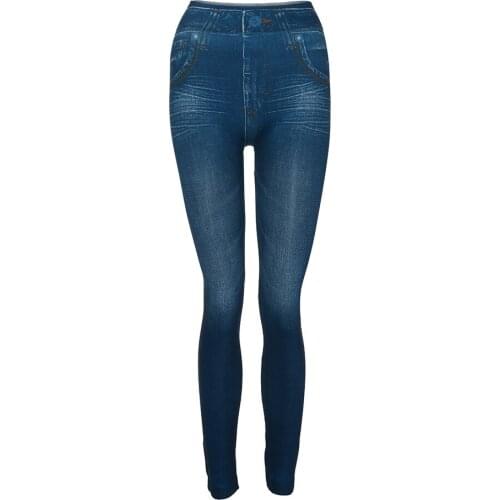 Nieuwe Leggings Vrouwen Denim Broek Pocket Slim Leggings Fitness Plus Size Leggins Lengte Jeans Zomer Sport Shorts Vrouwen