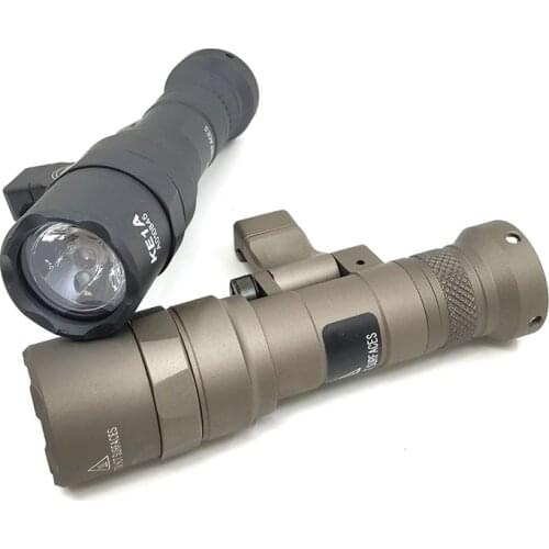 SOTAC-GEAR Tactical M340C Light Outdoor Rifle Wapens Flashlight 500 lumen Weapon Light LED Lanterna Fit 20mm Rail Hunting Scope