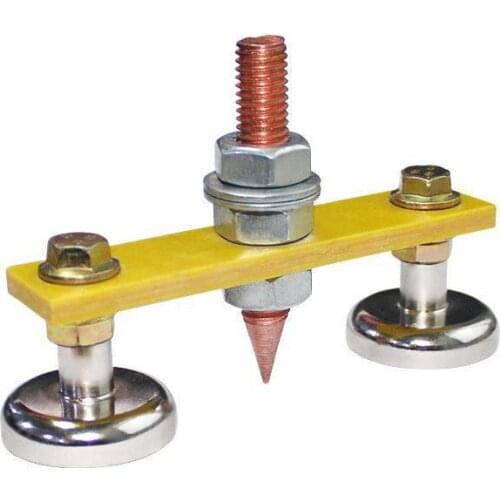 Welding Head Strong Magnetic Car Spotter Earth Car Dent Repair Spare Parts Welding Machine Ground Connector Auto Bodywork