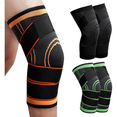 1Pair Sport Safety Knee Pads Compression Knee Pads For Arthritis Breathable Joint Protect Support Pain Relief Gym Fitness