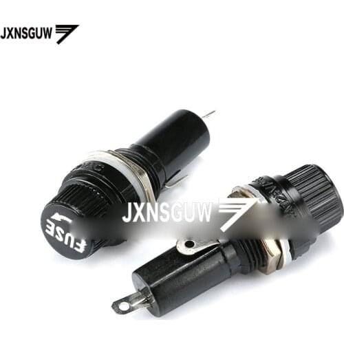 10PCS FUSE fuse holder 6*30 high quality fuse holder/fuse holder 10A/250V AC