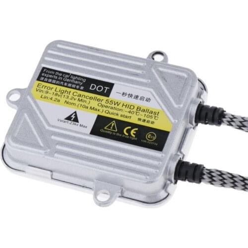 2 Pair 12V 55W Vision Advanced Automotive Accessories Xenon HID Headlight Ballast for HID Conversion Kit