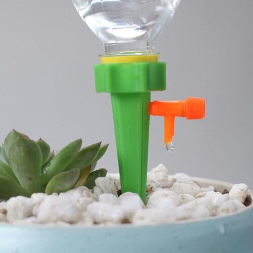 2Pcs/5Pcs/10Pcs Automatic Waterer Tools System Dripper Spike Kits Garden Household Flower Adjustable Water Self-Watering Device
