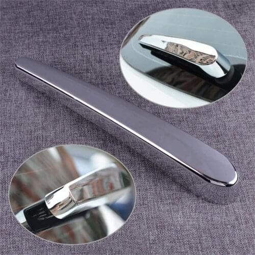 Car ABS Chrome Rear Window Wiper Arm Cover Molding Frame Trim Garnish Fit For Opel Vauxhall Mokka Encore Accessories