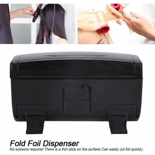 Highlighting Foil Dispenser Fold Hairdressing Foil Dispenser Foil Cutting Tools for Nail Art Manicure Salon Barber Foil Dispense