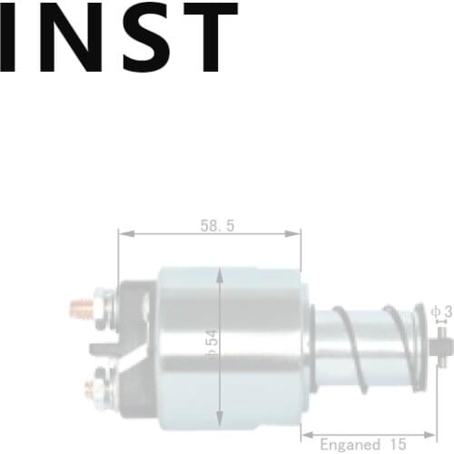 ELECTROMAGNETIC SWTICH SOLENOID FOR 12V 594407 594208 234969 66-9442 594407 691516 TM000A34101 TM000A34101 TM000A36101