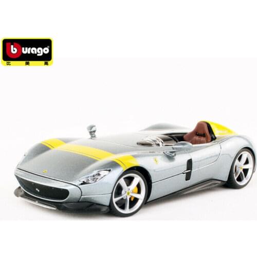 Bburago 1:24 For Ferrari MONZA SP1 Diecast Alloy Static Vehicle Car Model Mens Gift no box