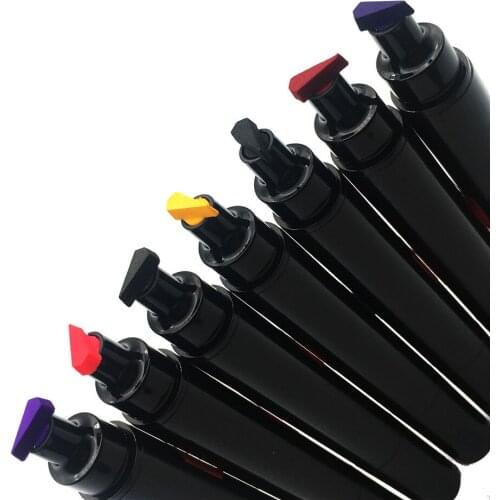 Wholesale Liquid Eyeliner Private Label 2In1 Eyeliner Stamp Liquid Eyeliner Pencil Makeup Stamps Seal Pen Stamp Eye liner Pencil