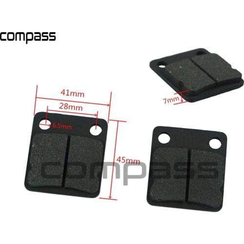 Motorcycle Front Disc Brake Pads for Dirt Quad ATV Pocket Mini Bike Go Kart Buggy Motorbike 50cc-250cc