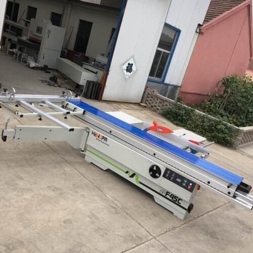 Sliding Table Panel Saw Mj6132 F45C With Electric Lifting Woodworking Machinery