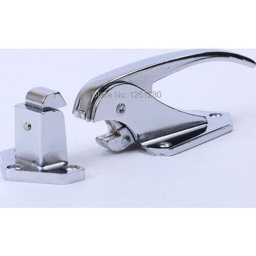 Freezer handle oven door hinge Cold storage door lock adjusable latch hardware seafood steamer cabinet pull Industrial plant