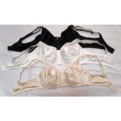 Sexy New Lace Bras for Women Underwire Sleeppingwear Bralette Floral Bra Comfort Underwear A B C Cup Padded Push Up cottonlined