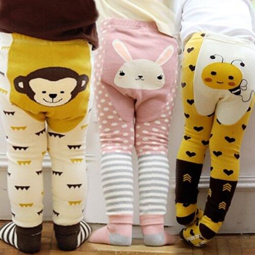 Toddler Boy Pants Cotton Skinny Toddler Boy Pants Cute Cartoon Toddler Girl Pants ka1115