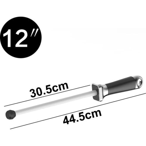 TAIDEA 12inch Sharpening rod kitchen sharpening steel High-grade packaging Ceramic rod professional Kitchen Grinder tools TG2006