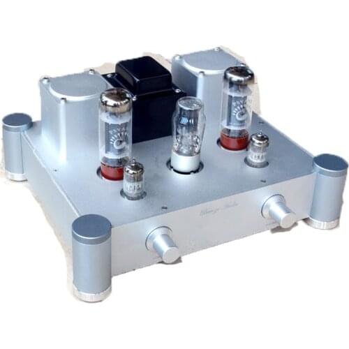 Tube amplifier The high quality vacuum tube amplifiers 10W + 10W HIFI EL34 tube amplifier Single-ended Class A Tube Amplifier