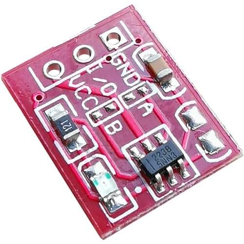 Ttp223 touch key module self locking inching capacitive switch single way transformation